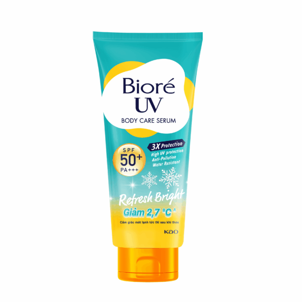 Chống nắng toàn thân mát lạnh Bioré UV Body Care Serum 3X Protection