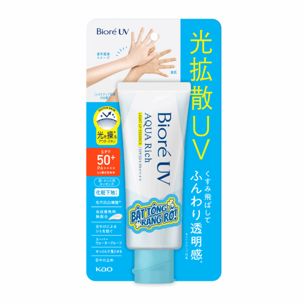 Bioré UV Aqua Rich Tinh Chất Chống Nắng Sáng Rạng Rỡ