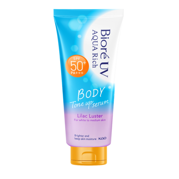 Bioré UV Aqua Rich Serum Chống Nắng Dưỡng Thể Nâng Tông Lilac Luster